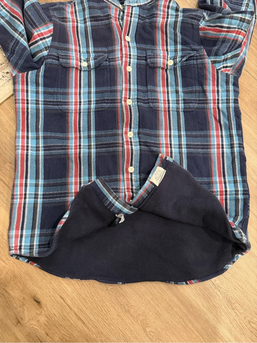 Vintage Polo fleece flannel jacket